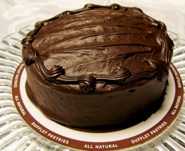 Chocolate Fudge Single Layer Cake