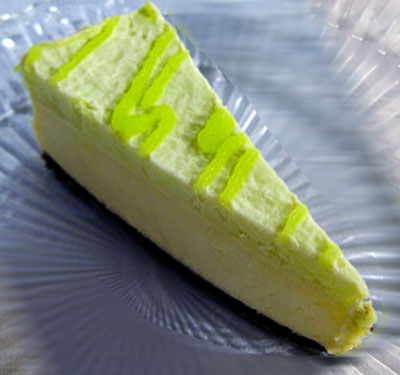 Key Lime Cheesecake Slice