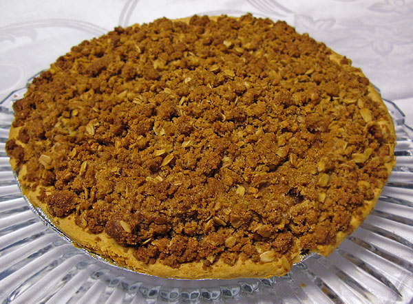 Chudleigh's Famous Apple Crumble Pie